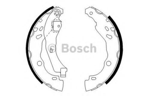 Bosch 986487819 Kampana Balata Clıo Iv  2013 Sonrası Clıo Symbol / Logan Sa