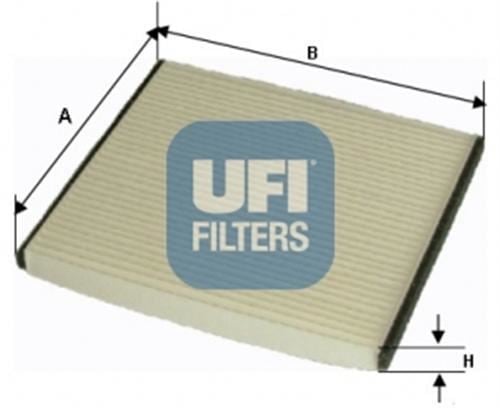 Ufı Polen Filtresi Fıesta V 2001 Sonrası Fusıon 02-