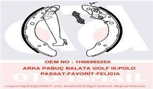 Valeo 562080 Kampana Balata Golf Iıı 1991 Sonrası Polo Classıc Polo Iıı 94