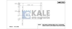 Kale 346050 Su Radyatörü Polo Iıı 6N 95-01 Lupo 98-03 1.0I 1.2 Td