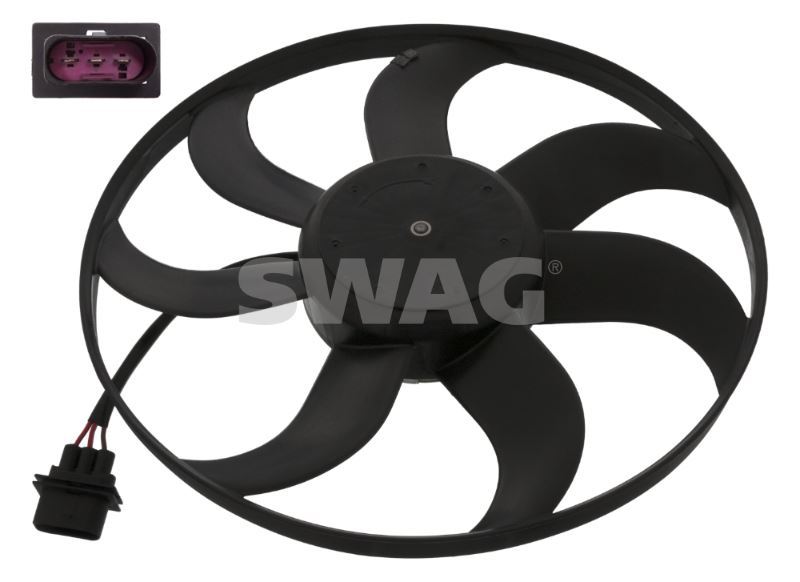 Swag 30946565 Fan Motoru 390Mm Fabıa Ibıza Polo Roomster Toledo C