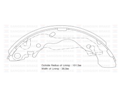 Sangsıng Sa062 Kampana Balata Accent 2003 Sonrası Coupe 96-02 Elantra 96-0