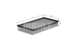 Knecht Lx684 Hava Filtresi Golf Iv  Bora / A3 Tt / Toledo Iı Leon