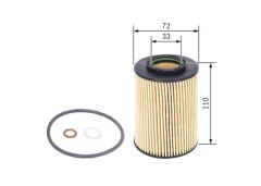 Bosch F026407061 Yağ Filtresi Sonata 2006 Sonrası Santafe  2006 Sonrası Tucson 06-