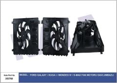 Kale 353760 Fan Motoru Komle Ford: Mondeo 2007 Sonrası / Kuga  2011 Sonrası 1.6 Tdcı