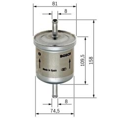 Bosch F026407070 Yağ Filtresi
