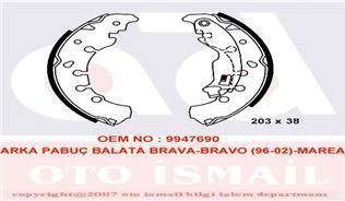Valeo 562649 Kampana Balata Marea 1996 Sonrası Brava 1995 Sonrası Bravo 95-
