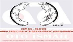 Valeo 562649 Kampana Balata Marea 1996 Sonrası Brava 1995 Sonrası Bravo 95-