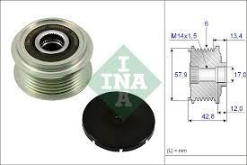 Ina 535024010 Alternatör Kasnağı (Rulmanlı) Toyota Urban Cruıser-