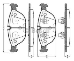 Bosch 986424649 Fren Balatası Ön A4 Quattro 05 00-9 01 Audı Tt3.2
