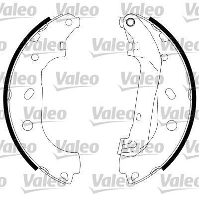 Valeo 564011 Kampana Balata Tourneo Connect 2002 Sonrası Transıt Connect