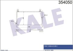 Kale 354050 Klima Radyatörü Accord V