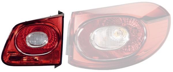 Hella 2Sa009692091 Komple Arka Lamba Vw Tiguan Sol Vw