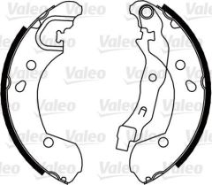Valeo 564099 Kampana Balata Clıo Iıı 2005 Sonrası Modus 2004 Sonrası / Mıcra K12 02