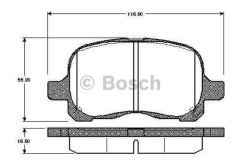 Bosch 986424692 Fren Balatası Ön Corolla 1997-2002