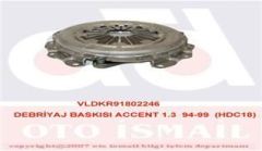 VALEO 802246 DEBRİYAJ BASKISI ACCENT EXCEL 1.3 185