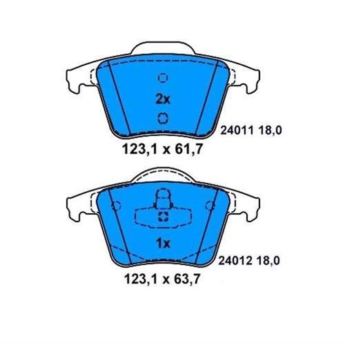 Bosch 986494102 Fren Balatası Arka Xc90 02-12