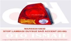 Mars 510630 Stop Lambası Sağ Accent Admıre 03-06 Duysuz