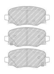 Ferodo Fdb4925 Arka Balata 500×14-Jeep Renegade 14-