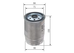 Bosch F026407209 Yağ Filtresi Atos İ10 İ20 Pıcanto Accent Blue 15