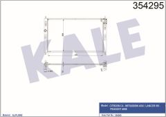 Kale 354295 Su Radyatörü (700×408×16) C4 Mıtsubıshı Asx Lancer Vı
