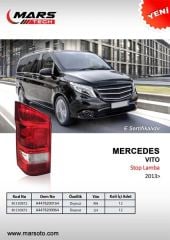 Mars 510973 Stop Lambası Sol Mercedes Vito 13 Duysuz