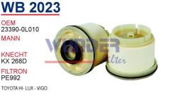 WUNDER WB2023 MAZOT FİLTRESİ - TOYOTA HI-LUX - ViGO