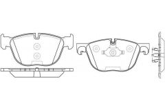 Bosch 986494191 Fren Balatası Ön Bmw X5  E70 Bmw X5  F15 Bmw X6