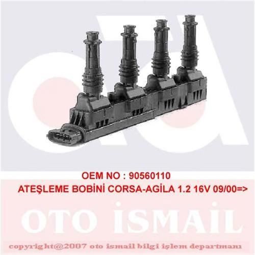 Bosch 221503015 Ateşleme Bobini Astra G Corsa B C Agıla 1.2 16V X