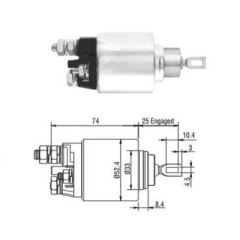Bosch 2339305033 Marş Otomatiği Ducato / Boxer / Jumper 2.3 Jtd 2