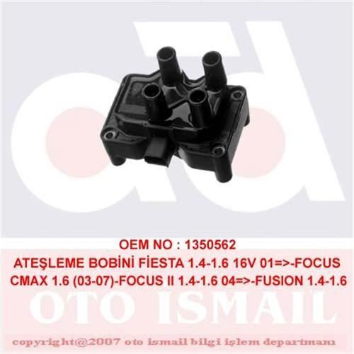 Bosch 221503485 Ateşleme Bobini 1.25 Fıesta V Vı Focus Iı Fusıon