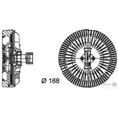 BEHR 8Mv376734-381 Fan Termıgı Landrover Range Rover Iıı 3.0 D 4×