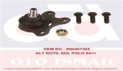 Trw Jbj243 Rotil Sol Polo 6N1 1994 Sonrası Polo 6N2 1999 Sonrası Lupo 1998 Sonrası / Arosa 9