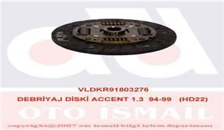 VALEO 803276 DEBRİYAJ BALATASI ACCENT EXCEL / LANCER 1.3 185-20