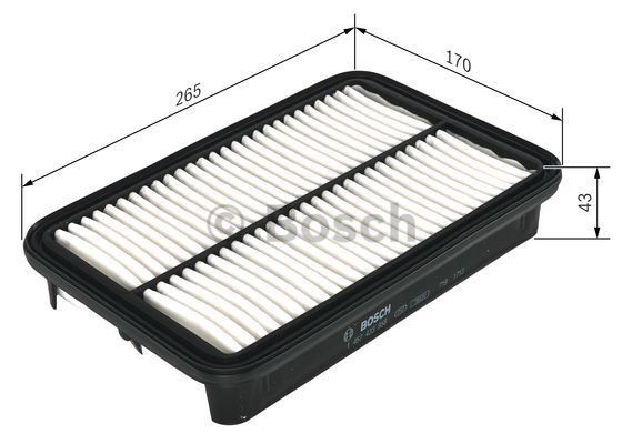 Hava Filtresi Corolla Ae101 93-98 Corolla 93-98 1.6Ie
