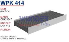 WUNDER WPK414 POLEN  FİLTRESİ - FİAT SCUDO II