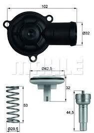 Mahle Tı22087D Termostat Komple 87°C A3 Eos Golf Plus Golf V Jett