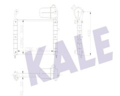 Kale 0108192Al Su Radyatörü Boxer Jumper Tempra Tıpo S Sx Lınea 0