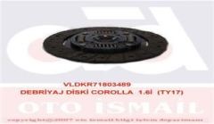 VALEO 803489 DEBRIYAJ BALATASI COROLLA AVENSIS 03-08 1.6 212-21
