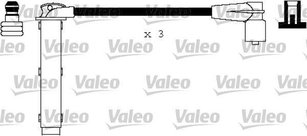 Valeo 346130 Buji Kablosu 45 75 2.0 V6 2.5 V6 Takım 3 Lü