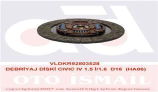 VALEO 803528 DEBRİYAJ BALATASI CIVIC HR-V 1.6 212-20