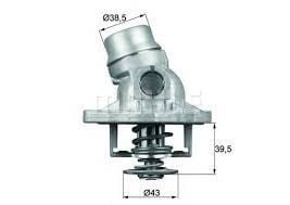 Mahle Tı3288 Termostat Komple Bmw 7 E65. E66. E67 88C