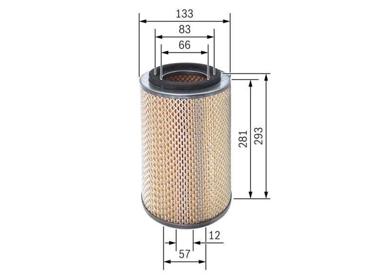 Bosch 1457436042 Denox Filtre