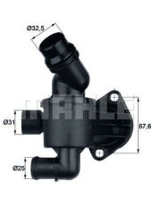 Mahle Tı3487 Termostat Komple 87°C A4 A5 A6 2.0 Tdı 2009 Sonrası Caga Caha