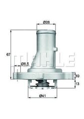 Termostat Komple Palıo 1997 Sonrası Doblo 2000 Sonrası 1.2İe 75Hp 87 C