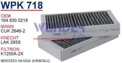 WUNDER WPK718 POLEN  FİLTRESİ - MERCEDES 164 KASA