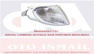 Mars 521131 Sinyal Lambası Sağ Partner 1996 Sonrası / Berlıngo 1996 Sonrası Duysuz