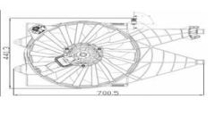 Kale 13501005 Fan Motoru Lınea 1.6 Ac Davlumbazlı