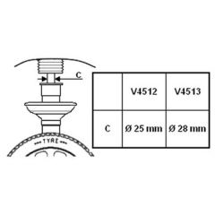 Monroe V4512 Amortisör Ön Ducato Boxer Jumper  2010 Sonrası Ince Mıl