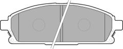 Delphi Lp1659 Fren Balatası Ön X-Traıl 01-13 Pathfınder 1997-2004
